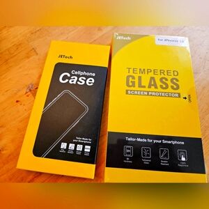 Iphone 15 Screen Protector & Case